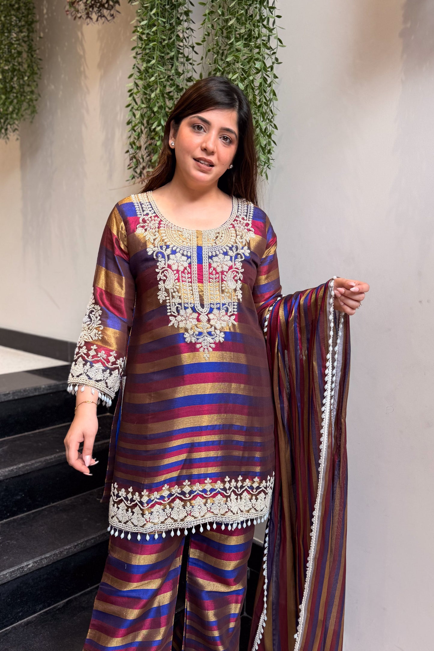 Saesha Beads Embroidered Suit Set