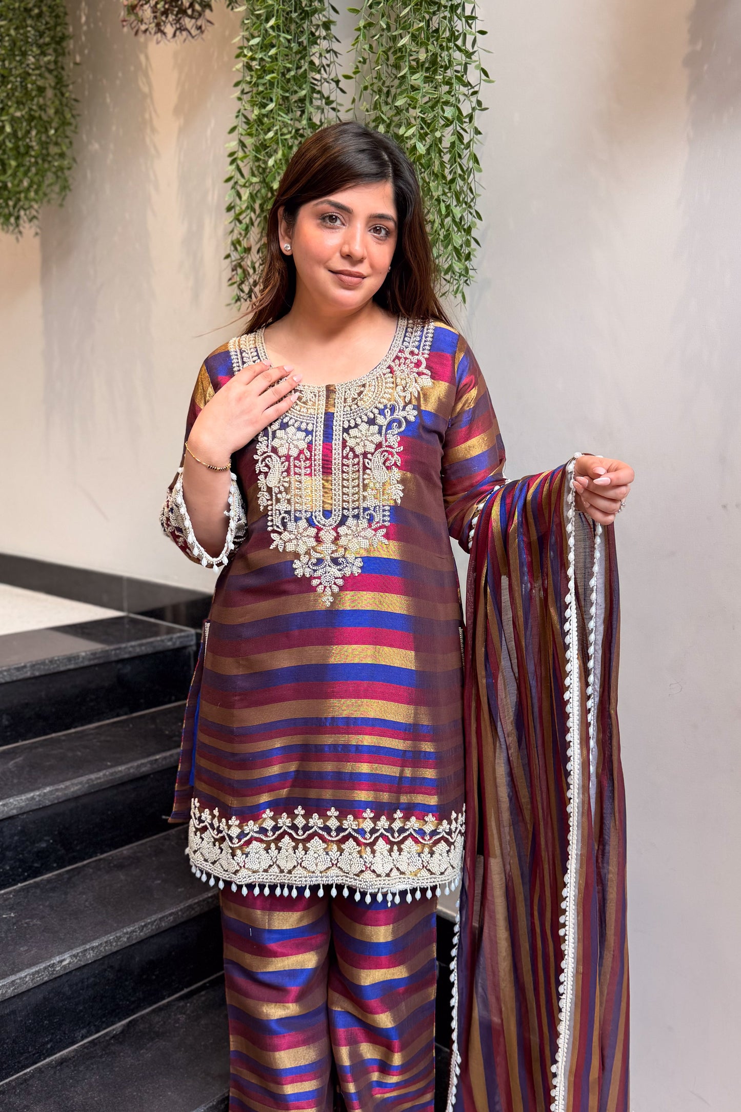 Saesha Beads Embroidered Suit Set