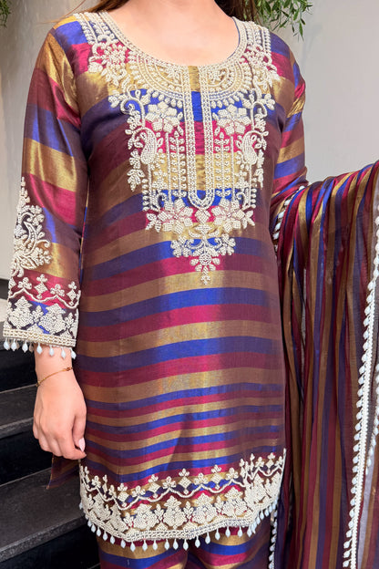 Saesha Beads Embroidered Suit Set