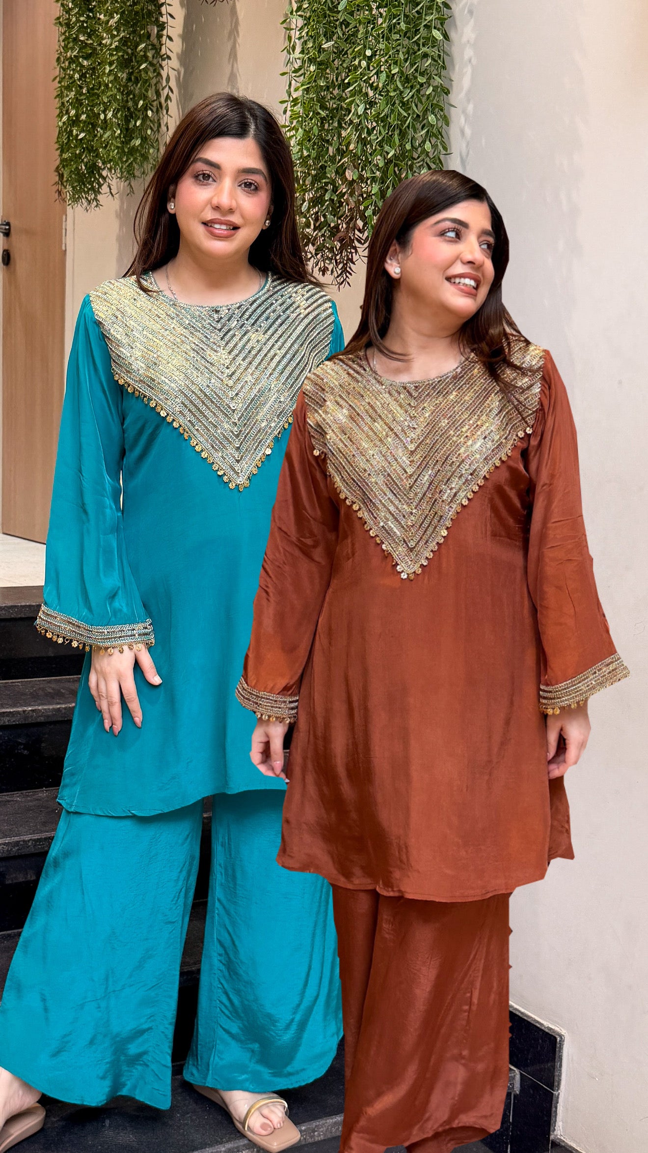 Vyanika Embroidered Co ord Set