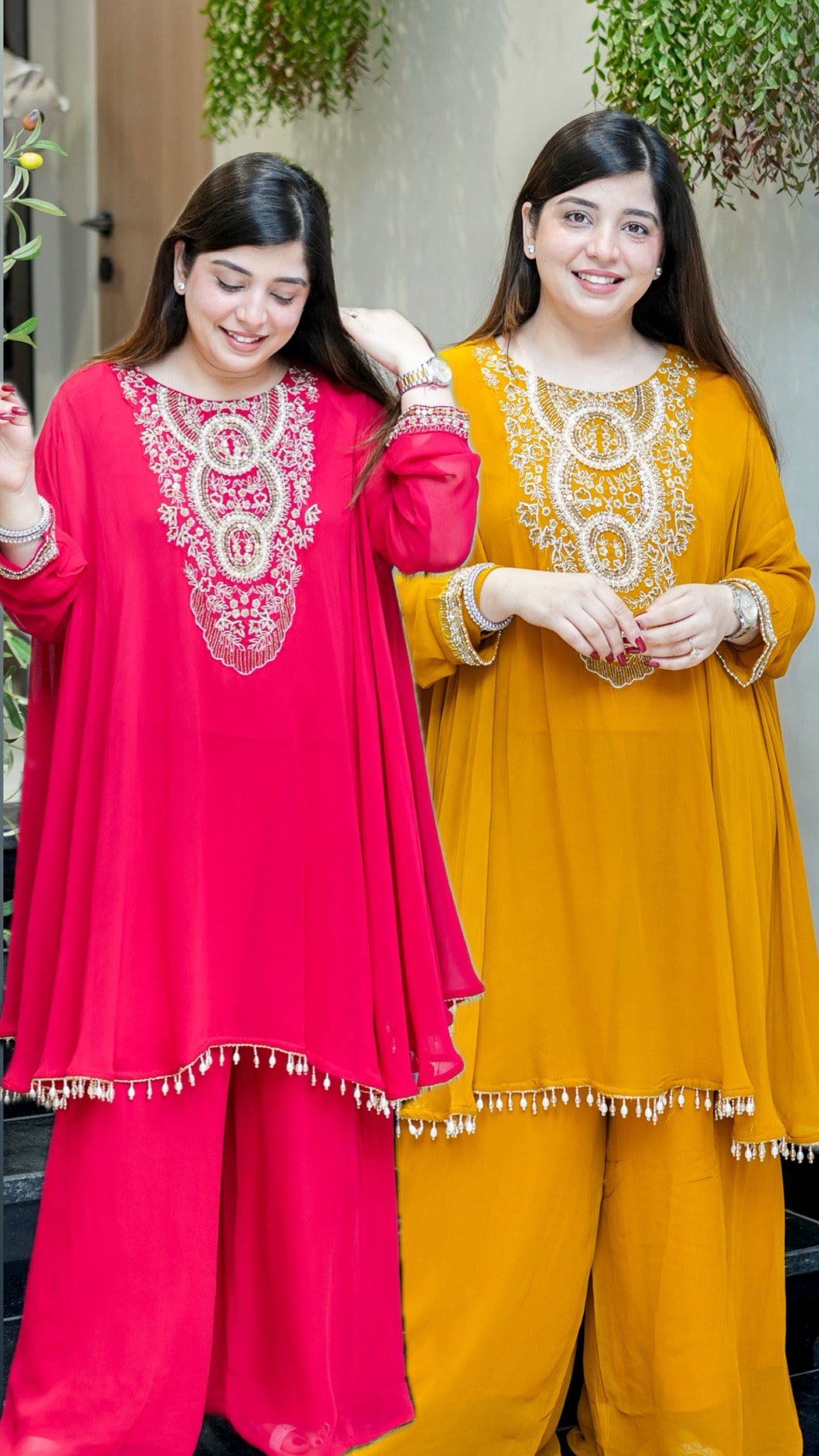 Charvi Embroidered Co ord Set