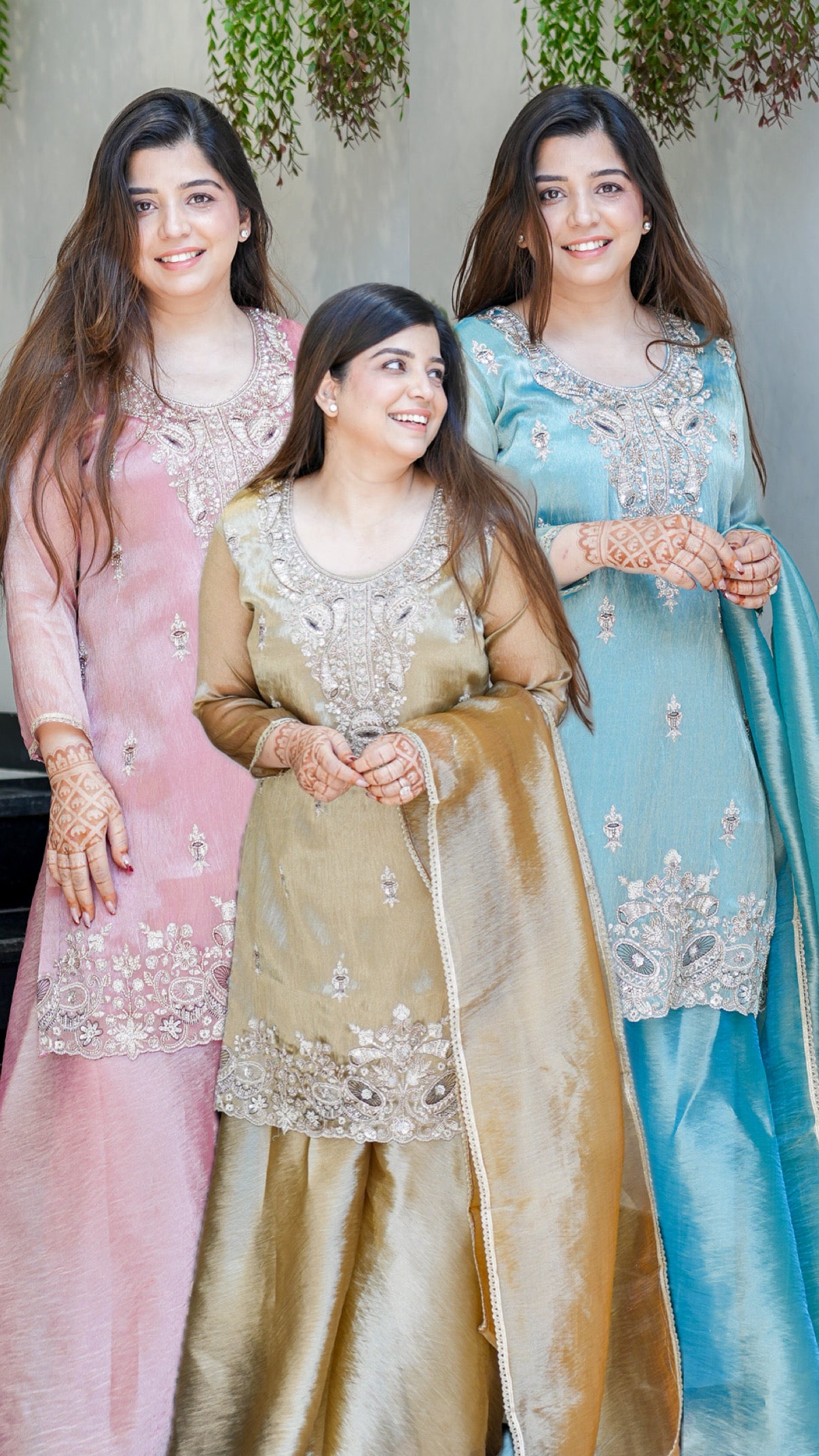 Urmi Embroidered Garara Suit Set