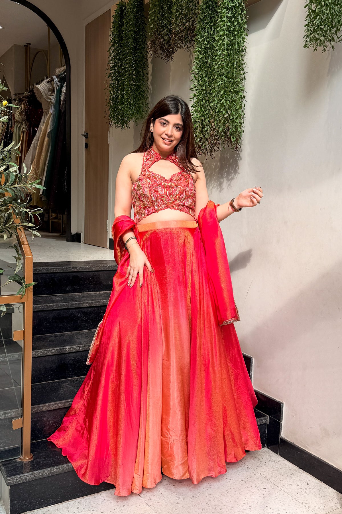 Shrivika Hand Embroidered Lehenga