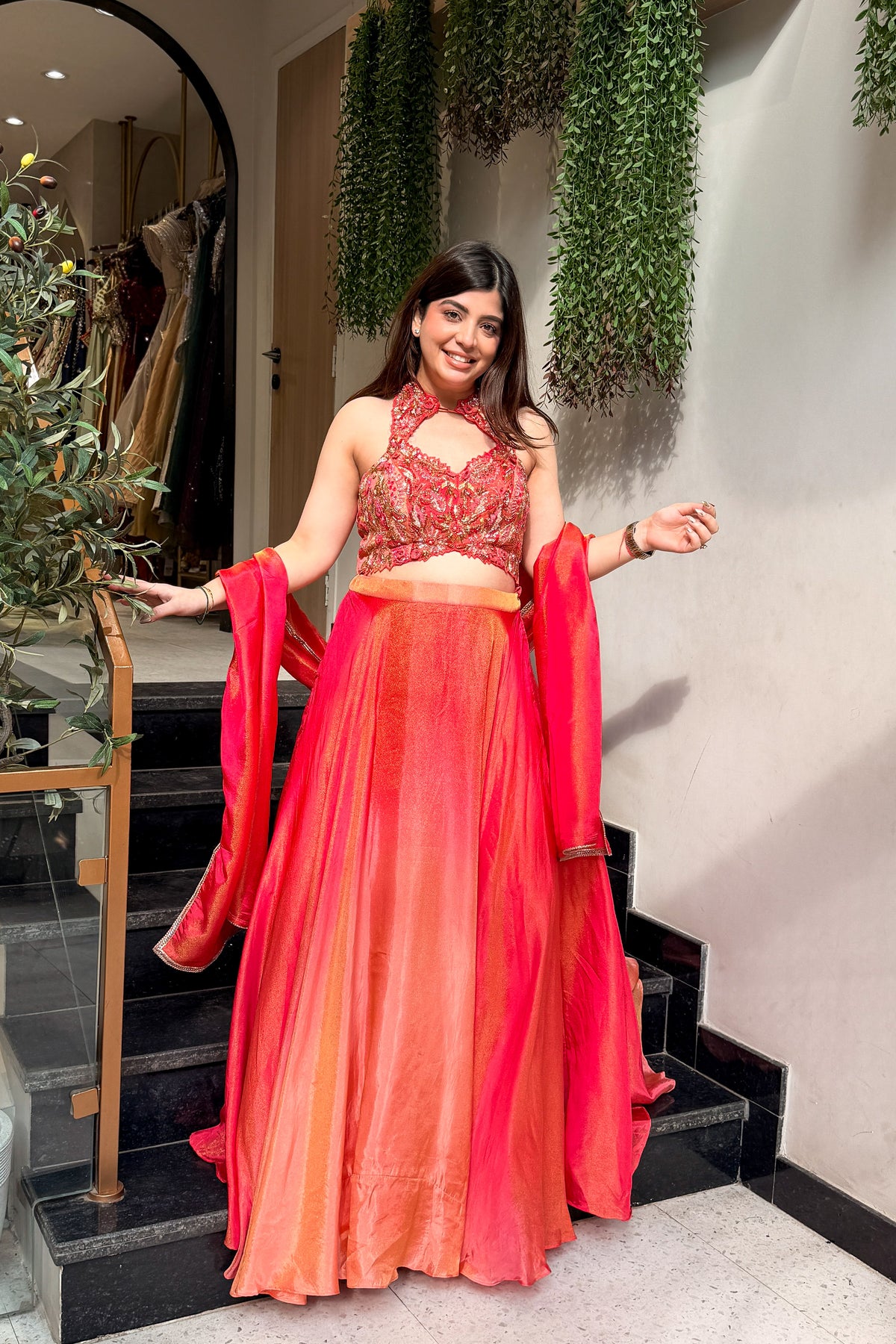 Shrivika Hand Embroidered Lehenga