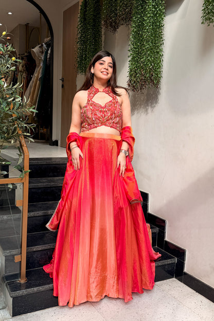 Shrivika Hand Embroidered Lehenga