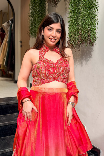 Shrivika Hand Embroidered Lehenga