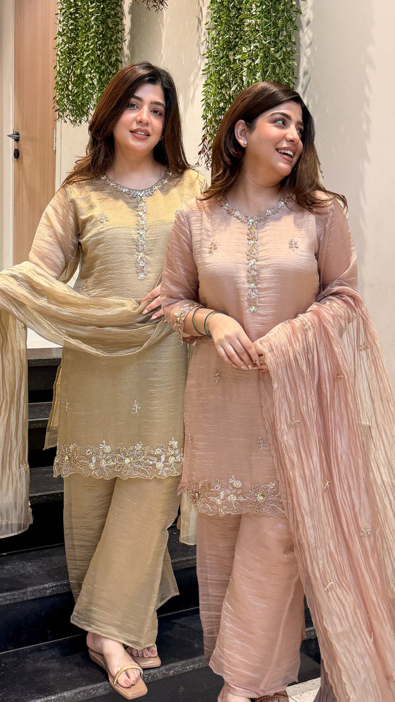 Zivanya Hand Embroidered Suit Set