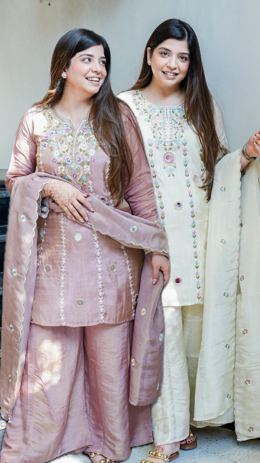 Suhira Embroidered Suit Set