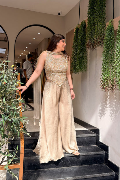 Mahira Hand Embroidered Three Piece Set