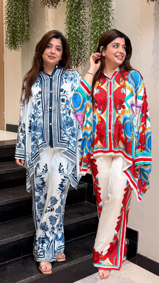 Blake Floral Printed Cord Set