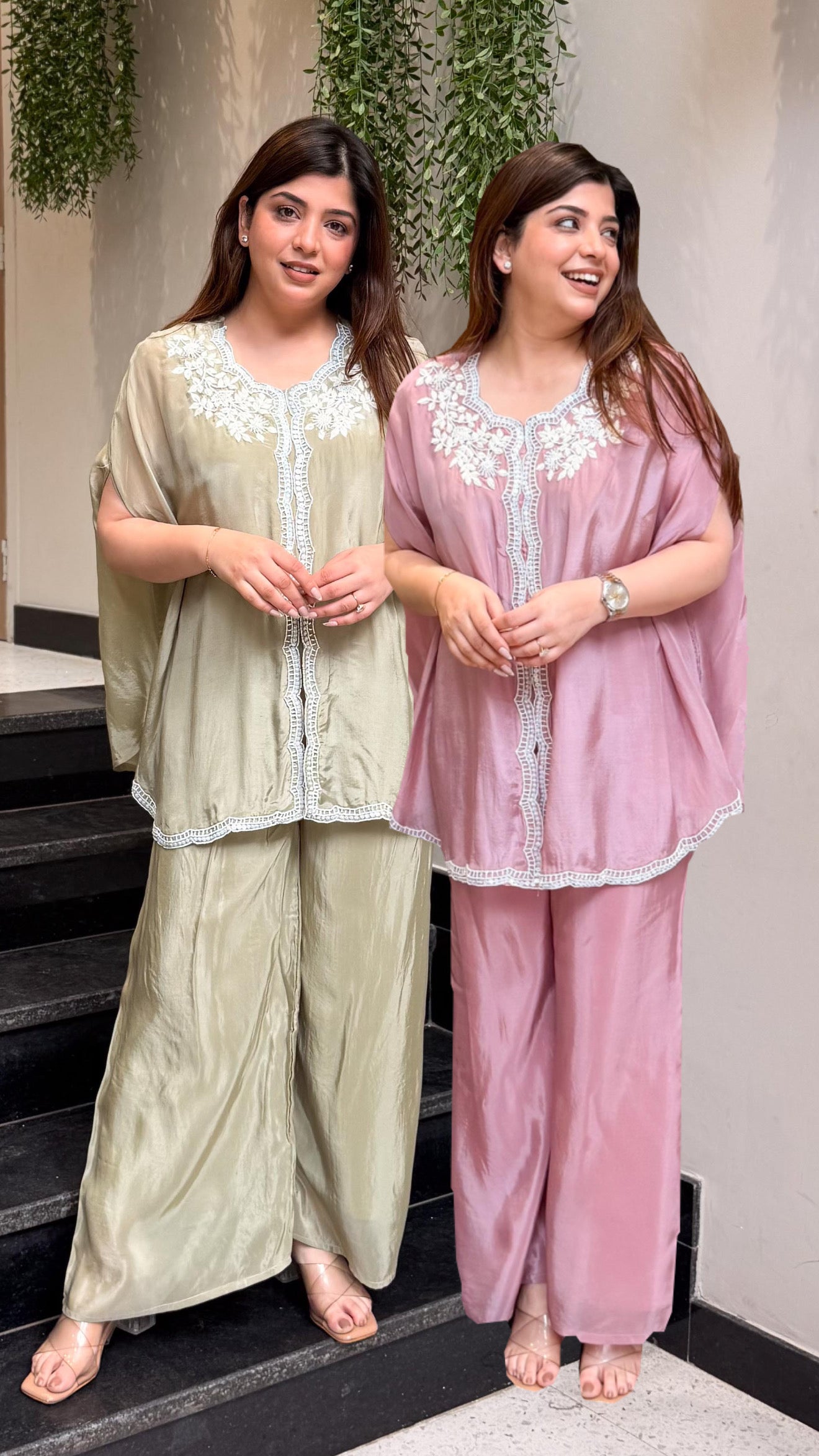 Ruhika Embroidered Three Piece Set