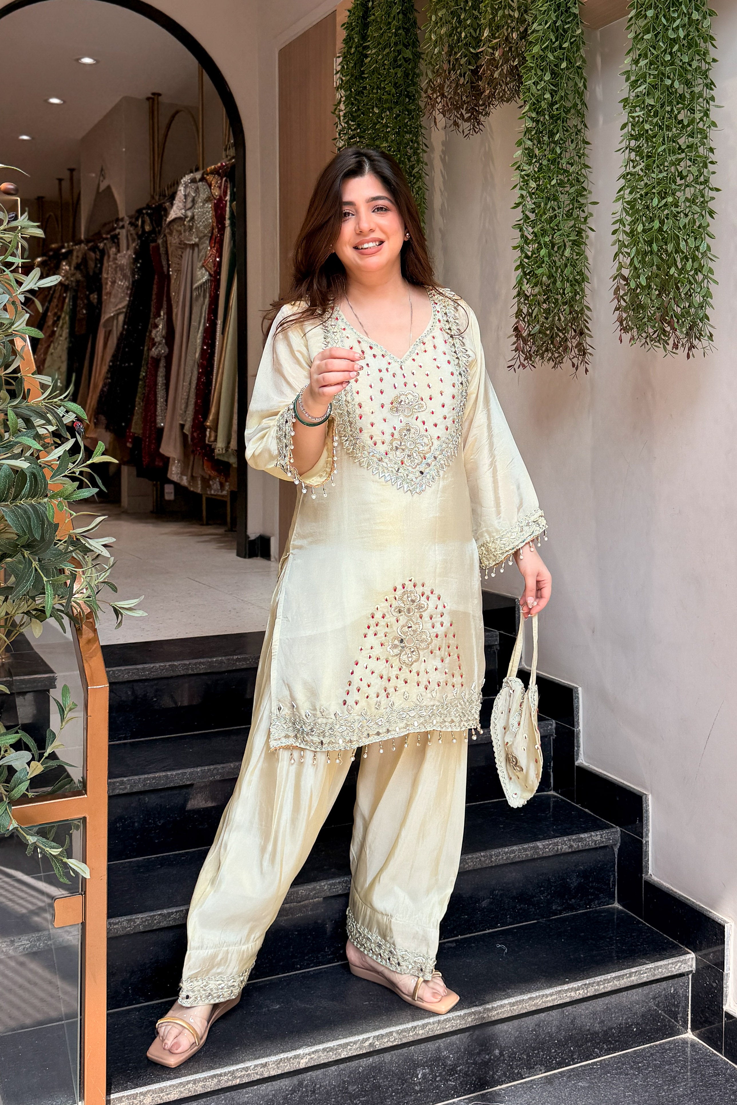 Inara Mirror & Gotta Detailing Co ord Set