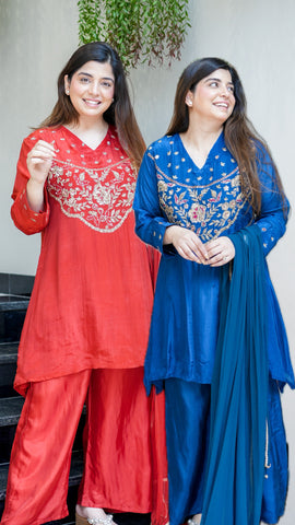 Sawani Embroidered Suit Set