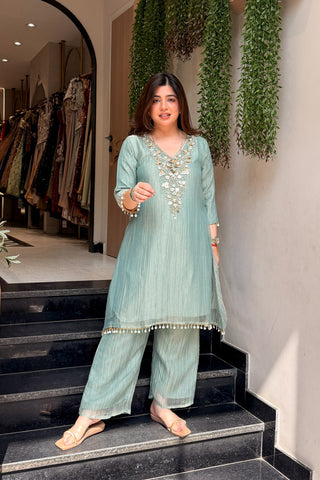 Kavisha Embroidered Co ord Set