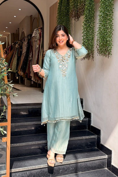 Kavisha Embroidered Co ord Set