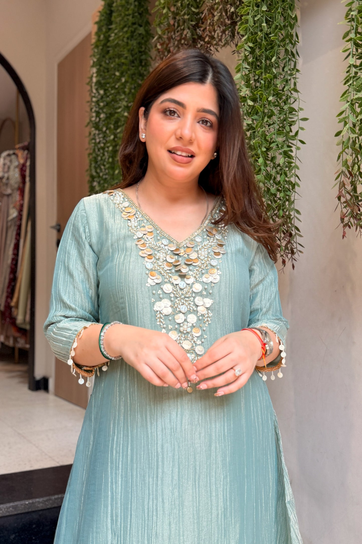 Kavisha Embroidered Co ord Set