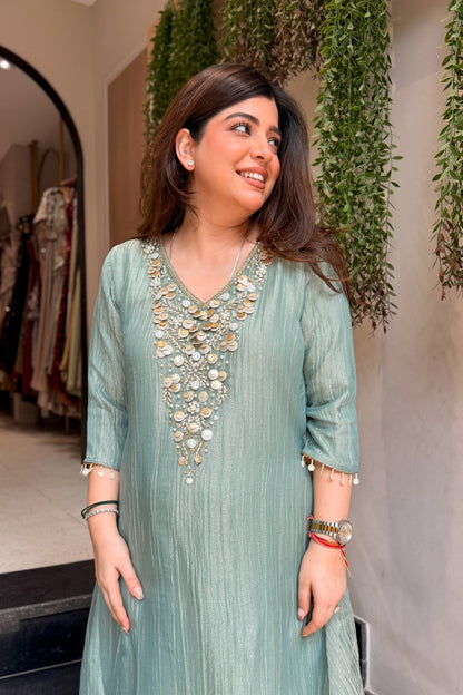 Kavisha Embroidered Co ord Set