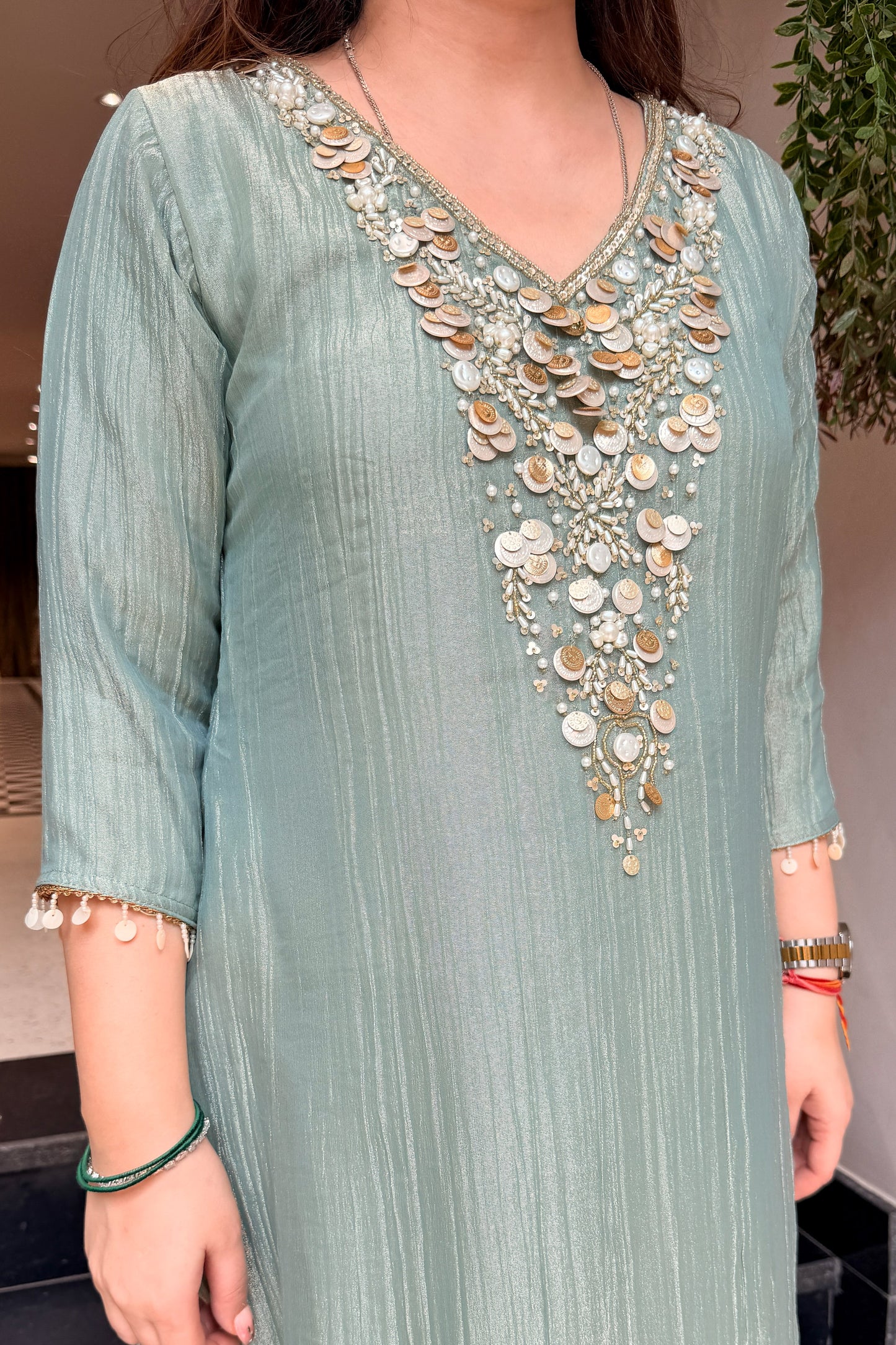 Kavisha Embroidered Co ord Set