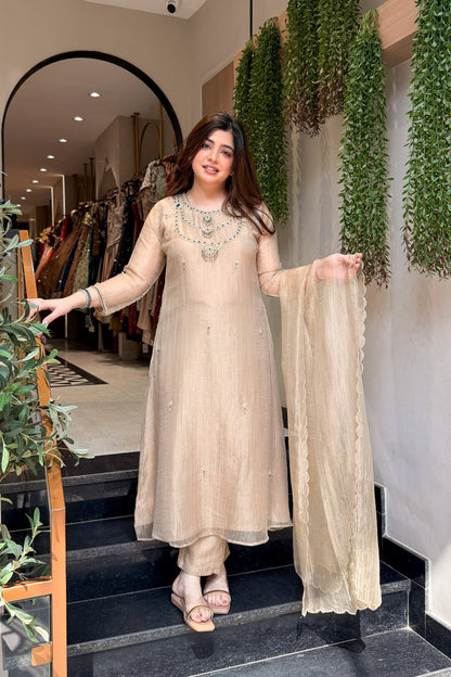 Mahika Hand Embroidered Suit Set
