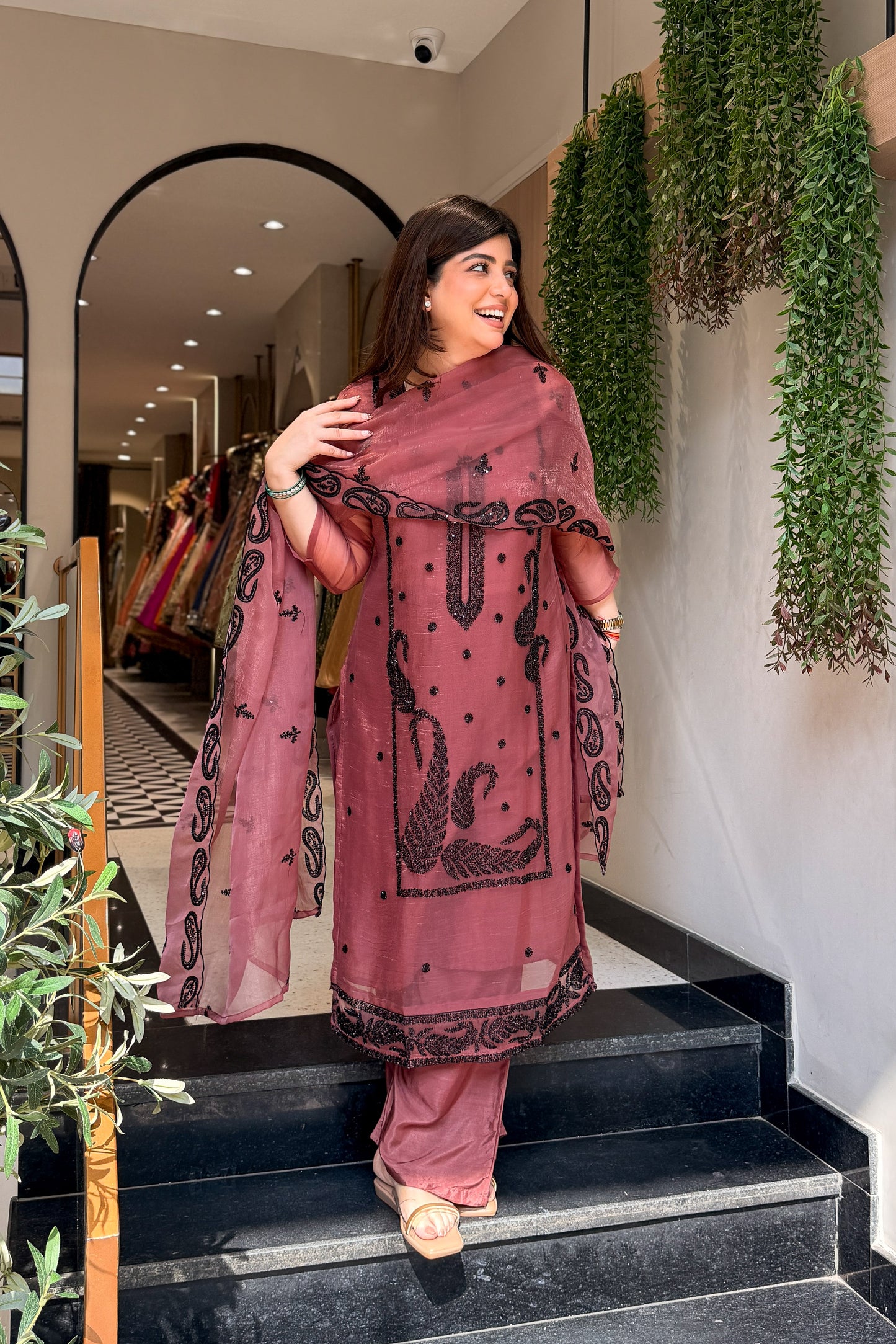 Yashvi Beads Embroidered Suit Set