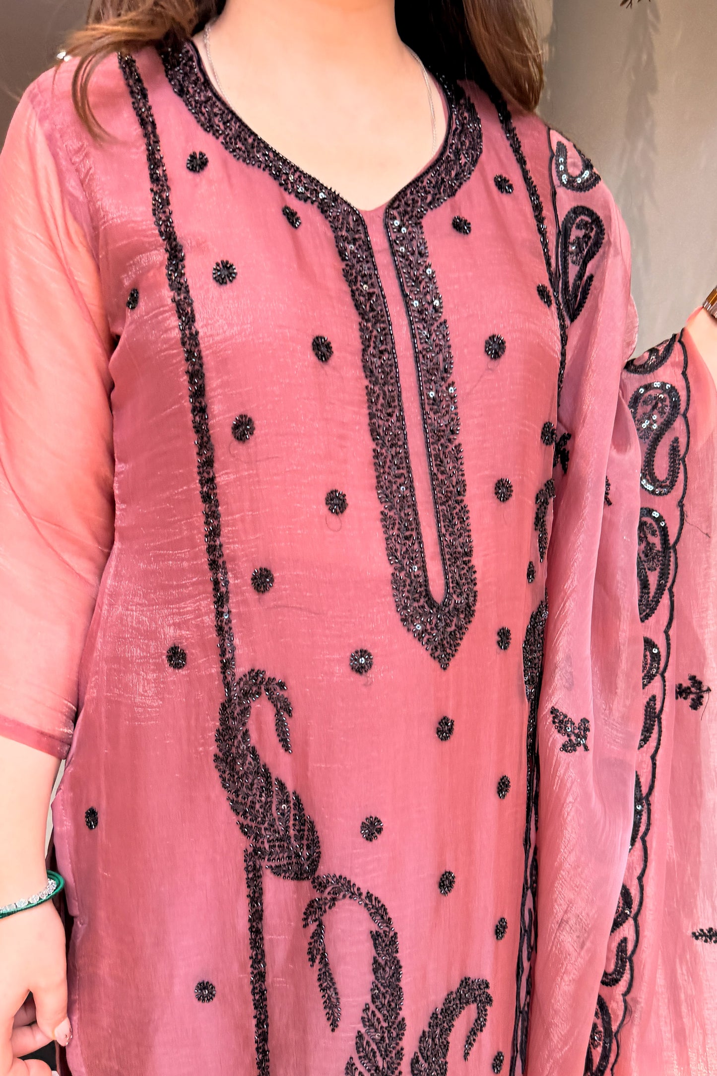 Yashvi Beads Embroidered Suit Set