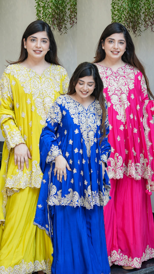 Riyasa Hand Embroidered Suit Set