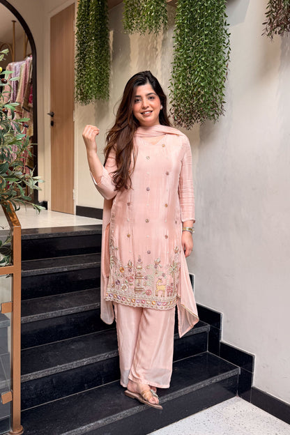 Ridhima Hand Embroidered Suit Set