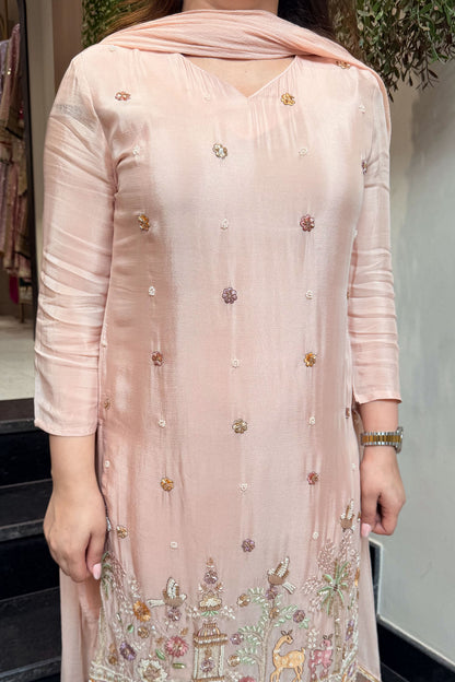 Ridhima Hand Embroidered Suit Set