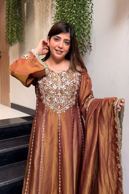 Zoya Gotta And Mirror Detailing Anarkali