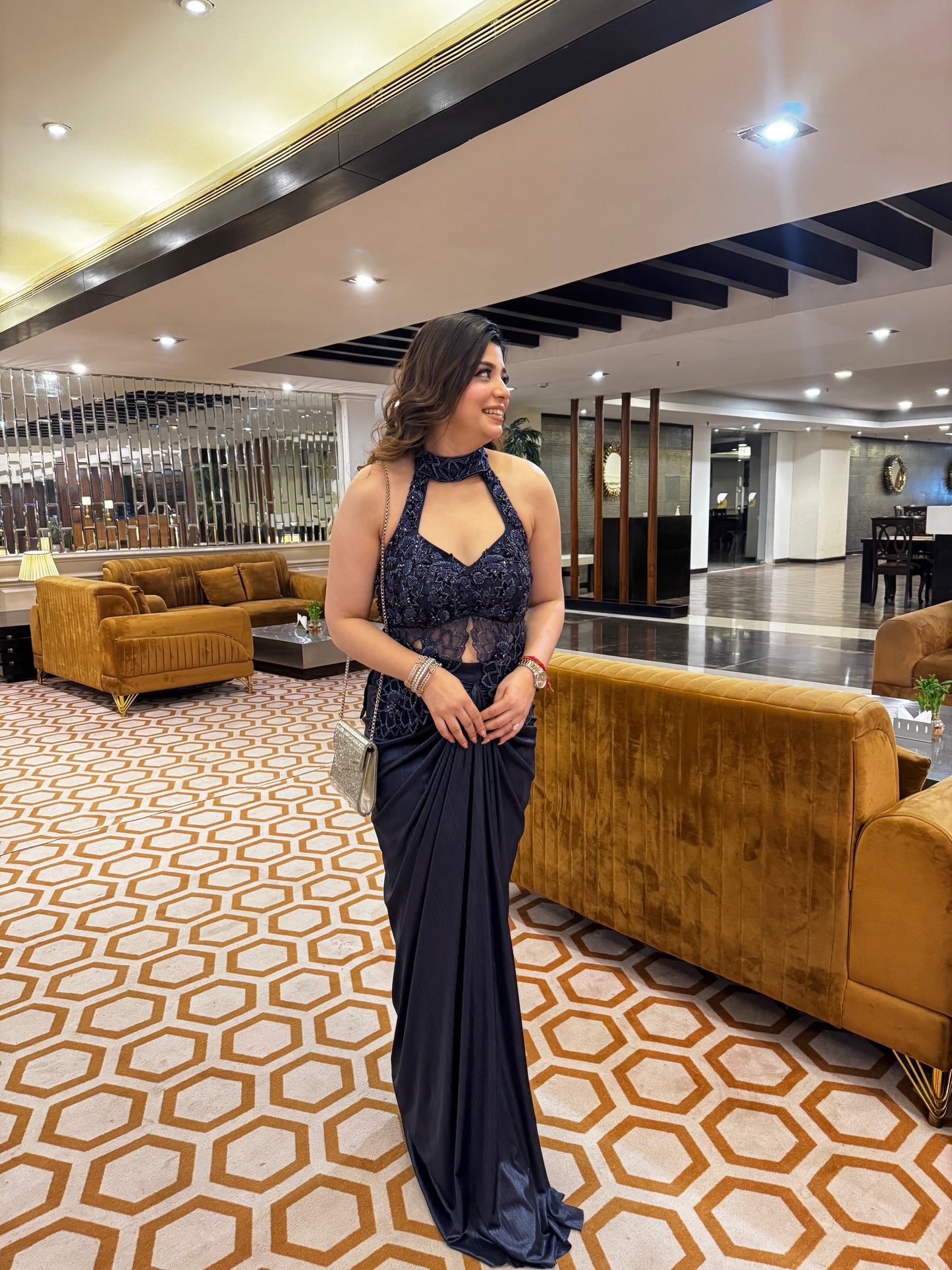 Lerina Embroidered Indowestern Outfit