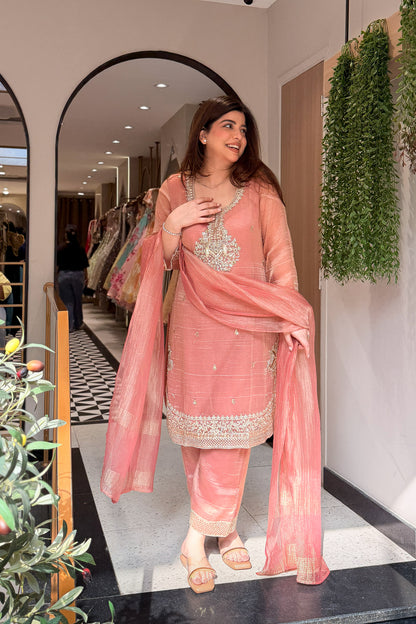 Ayanika Embroidered Suit Set