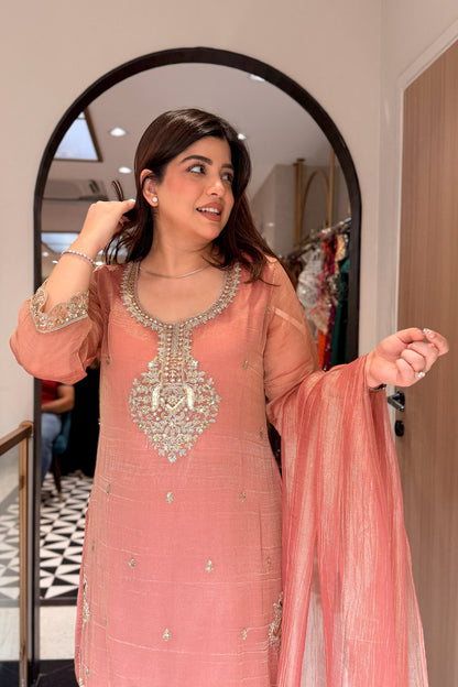 Ayanika Embroidered Suit Set
