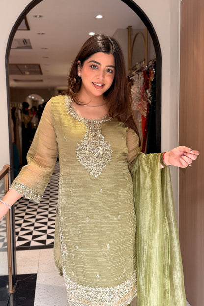 Ayanika Embroidered Suit Set