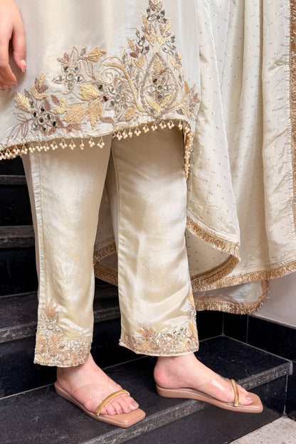 Zarmala Mirror Embroidered Suit Set