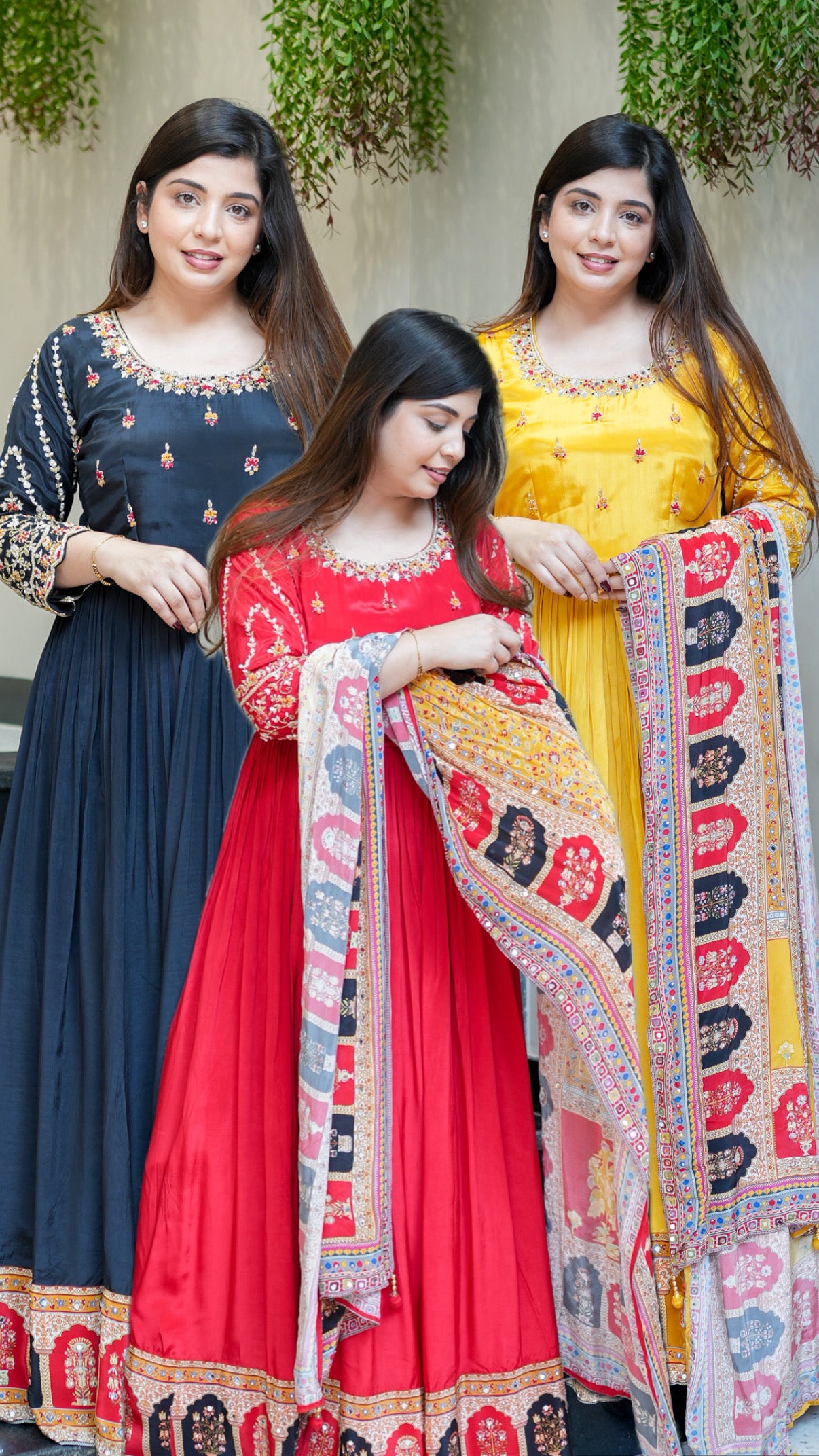 Nira Embroidered Anarkali