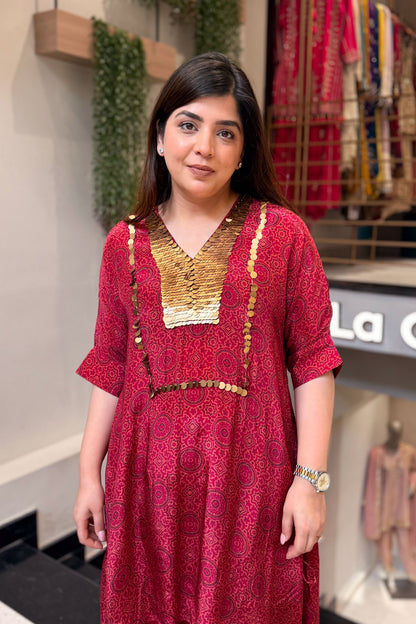 Anya Embroidered Co ord Set