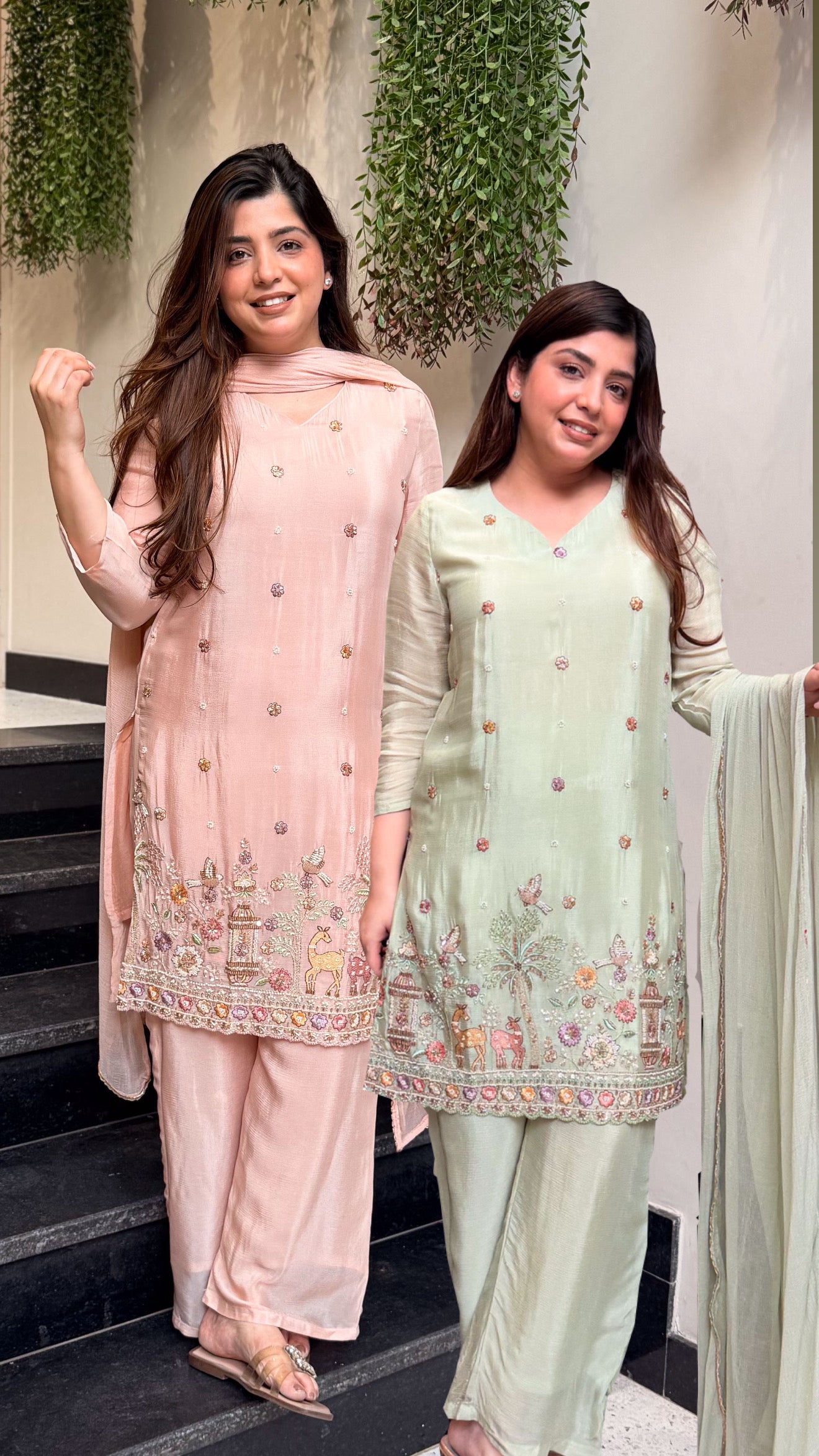 Ridhima Hand Embroidered Suit Set