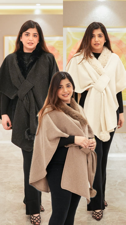Kim Woollen Cape