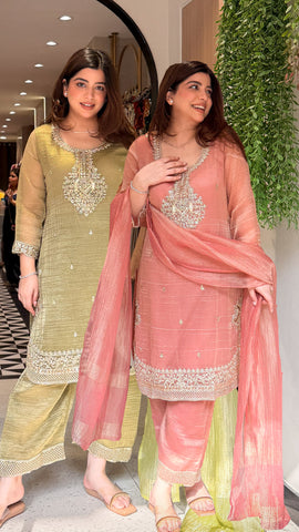 Ayanika Embroidered Suit Set