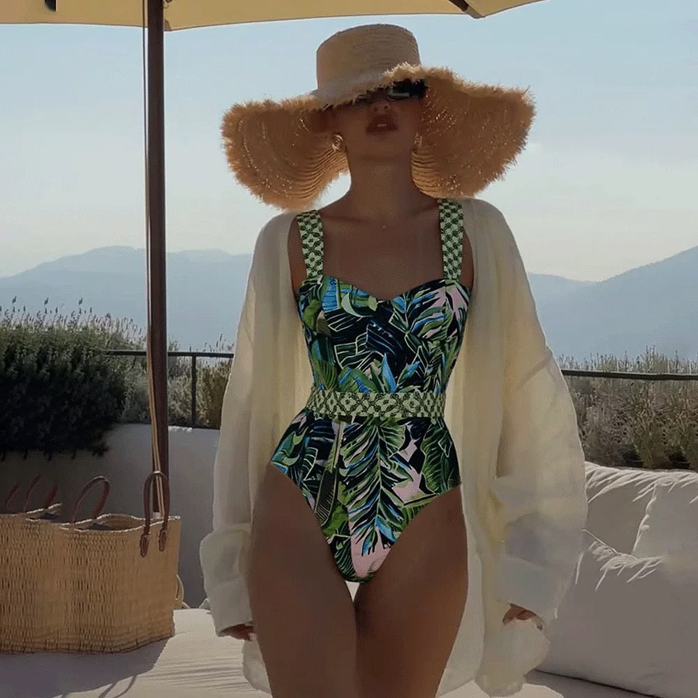 Jade Swimwear with Skirt