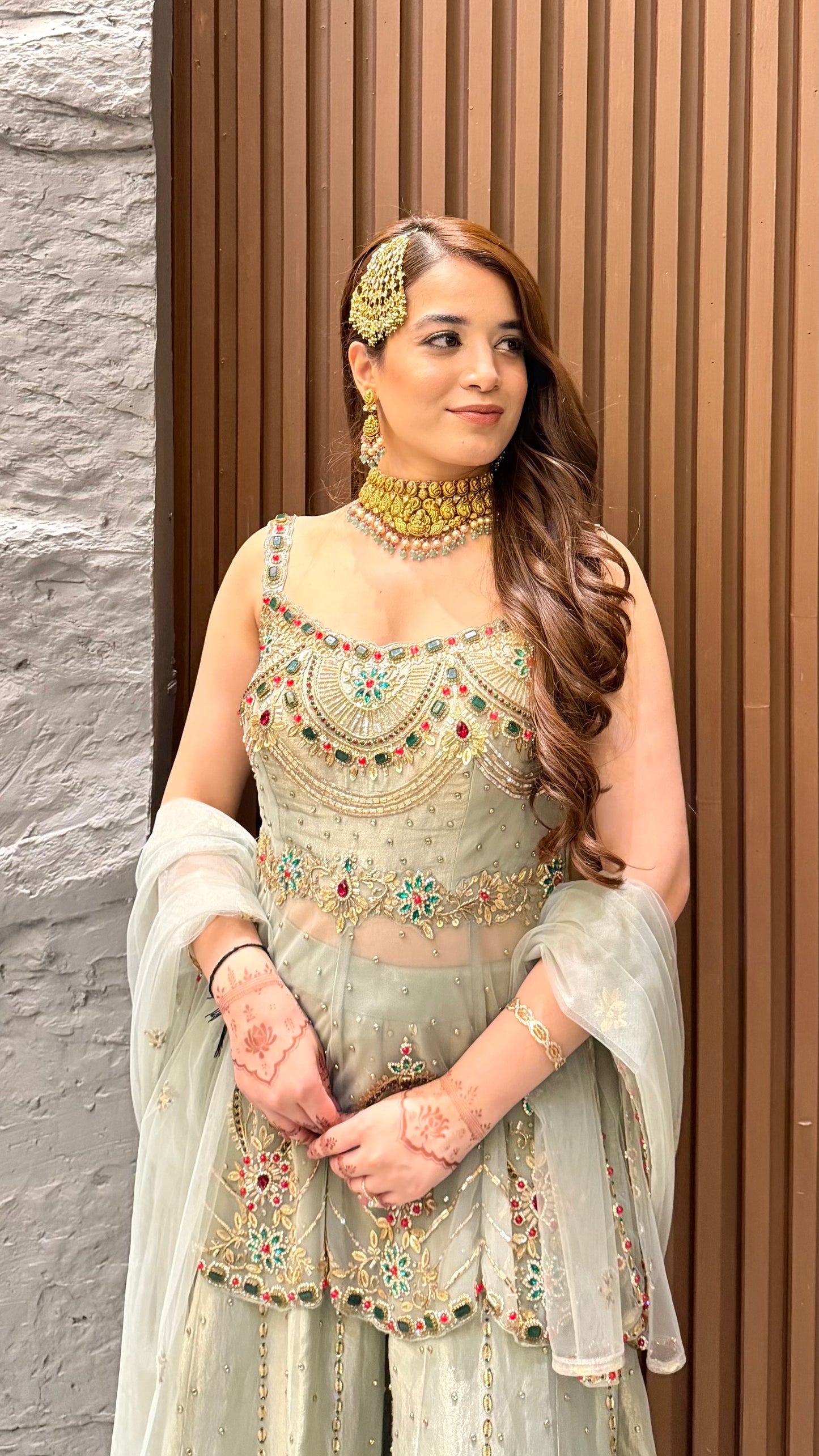 Nayira Hand Embroidered Suit Set