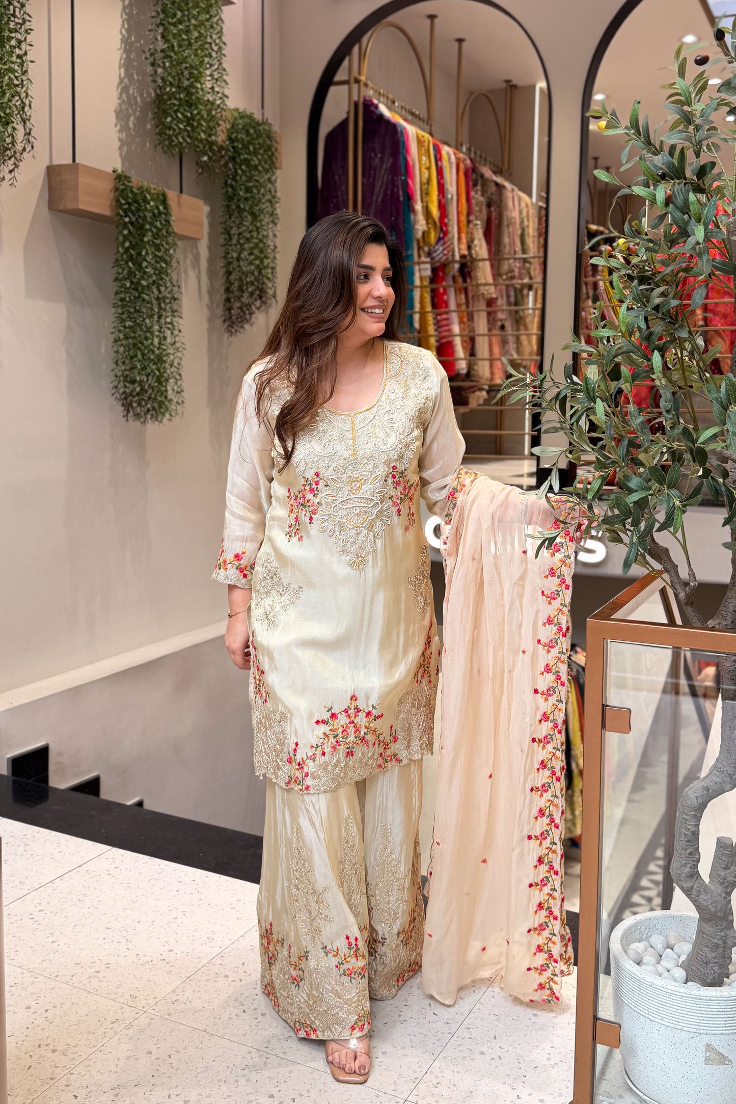 Rima Hand Embroidered Suit Set