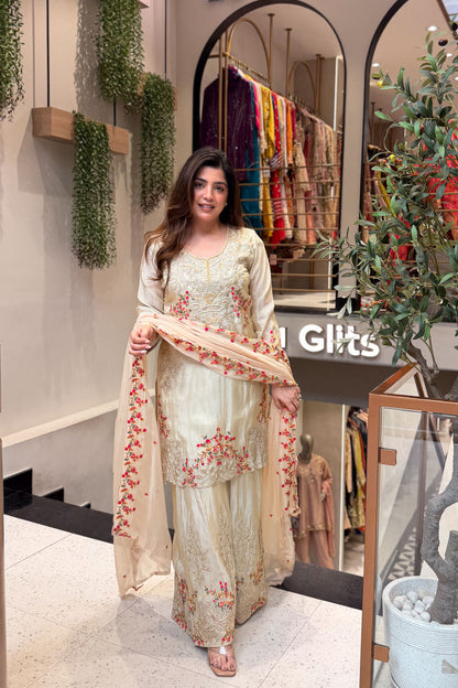 Rima Hand Embroidered Suit Set