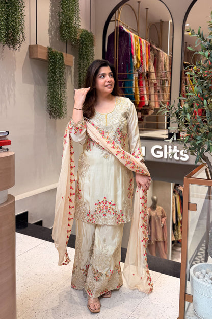 Rima Hand Embroidered Suit Set