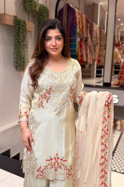 Rima Hand Embroidered Suit Set