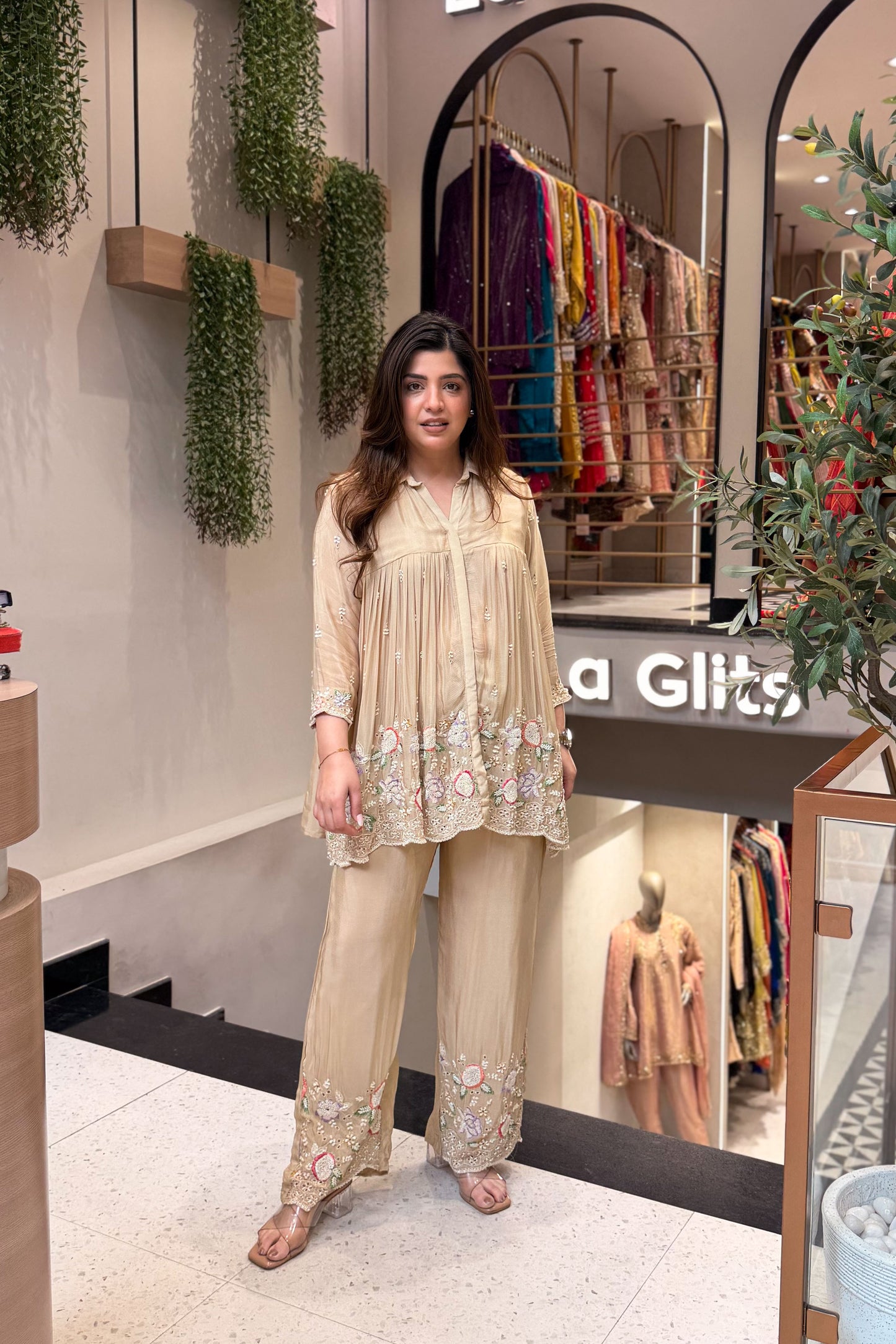 Emaar Embroidered Co ord Set
