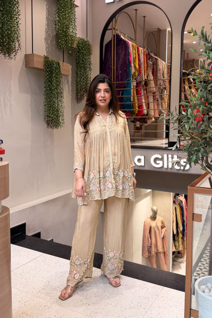 Emaar Embroidered Co ord Set