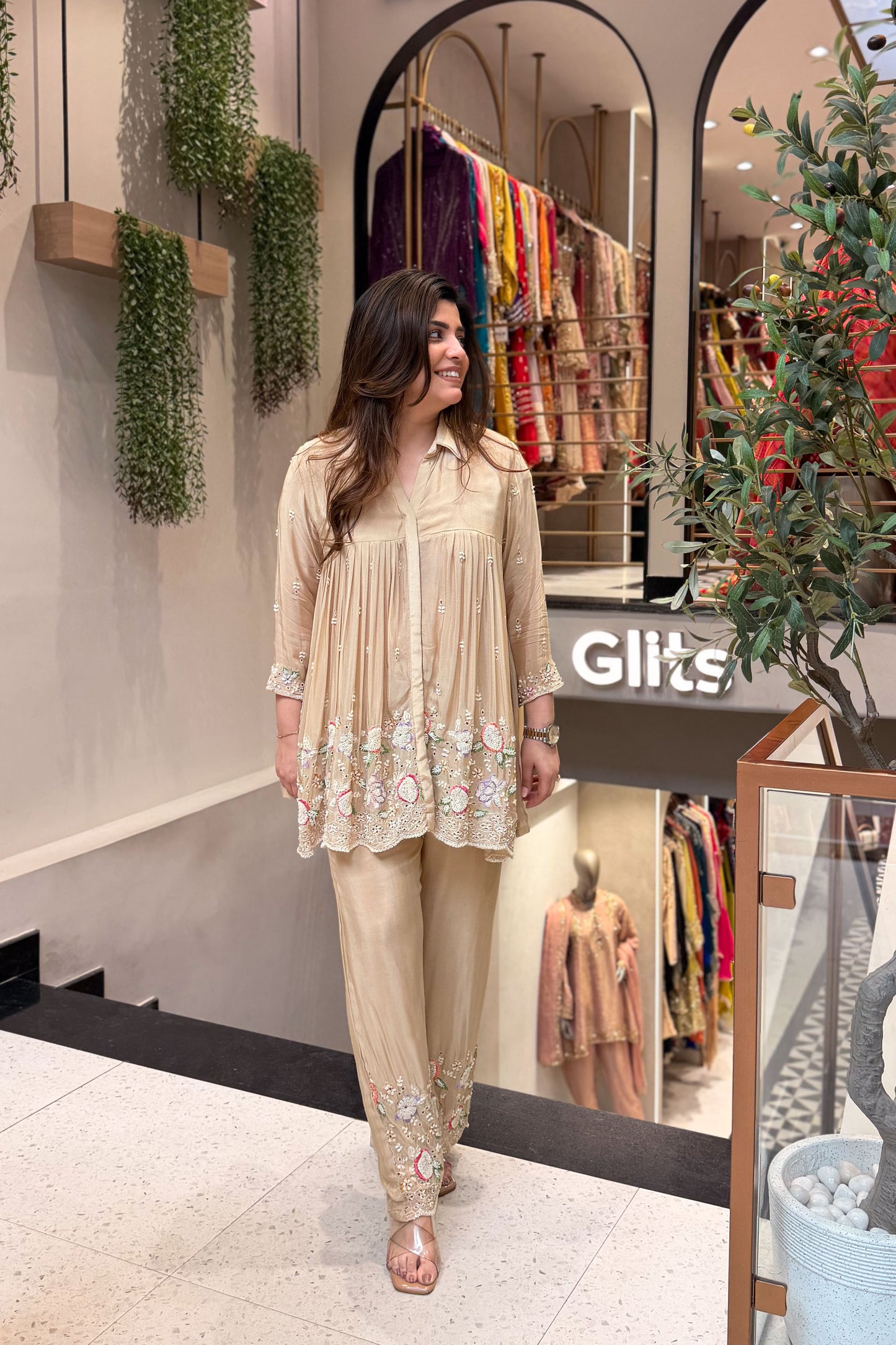 Emaar Embroidered Co ord Set