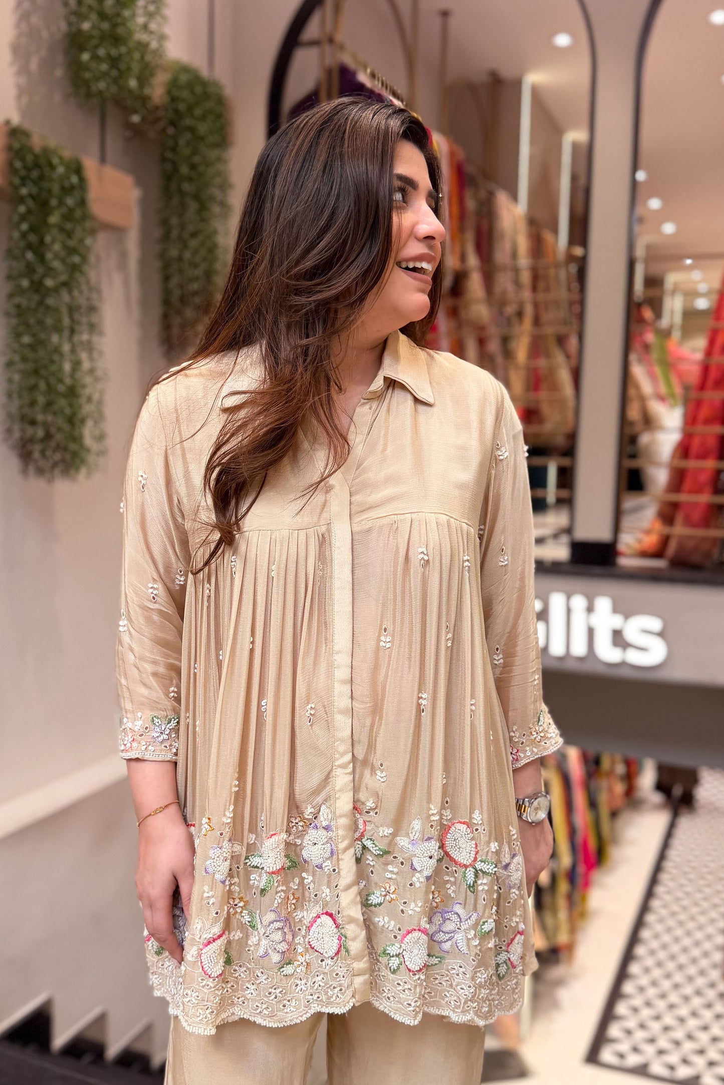 Emaar Embroidered Co ord Set