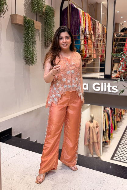 Hifza Embroidered Co ord Set